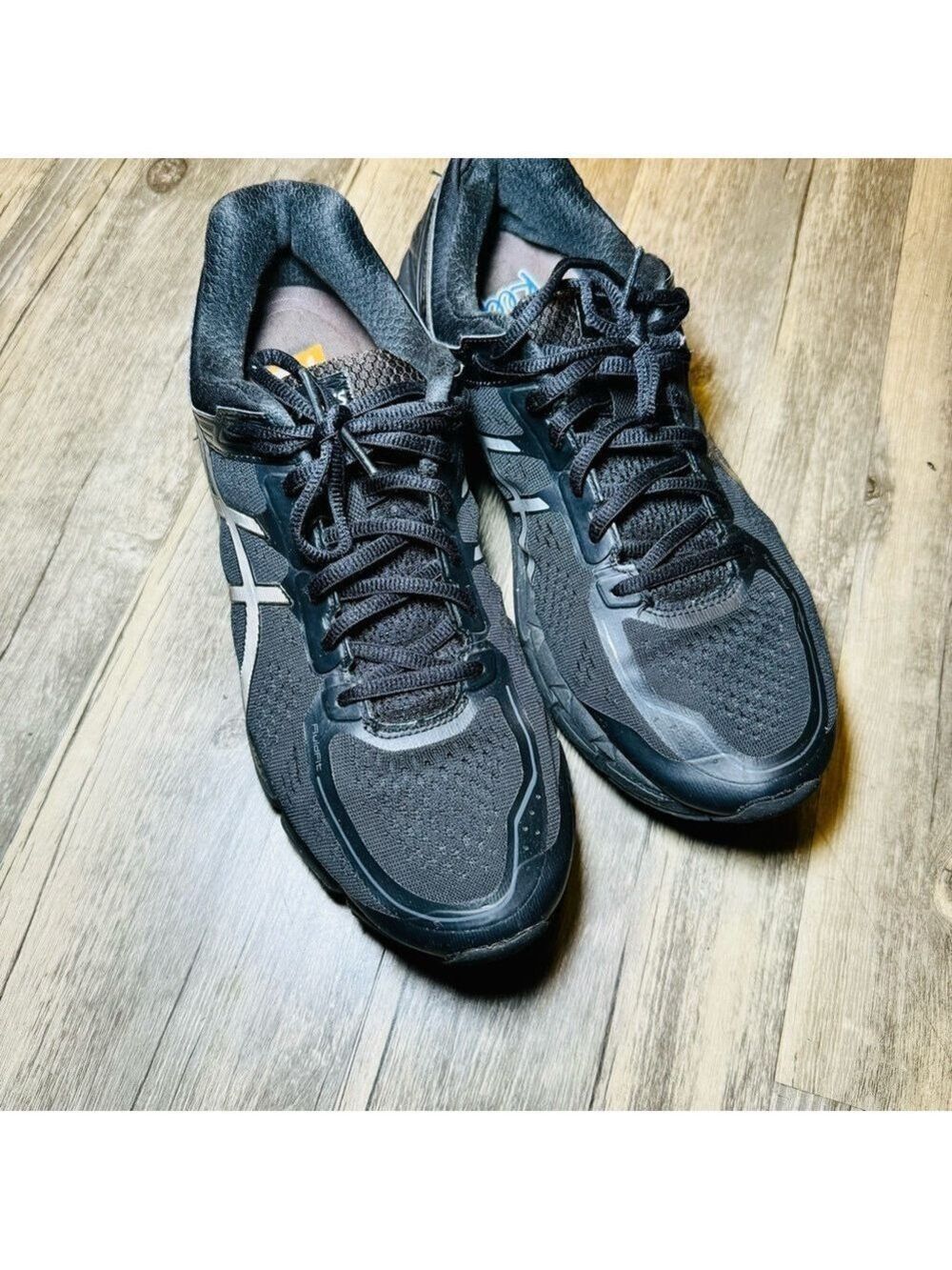 Asics Kayano 22 Men’s Black Sneakers SZ 11 - Picture 2 of 12